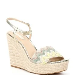 Top 10 ???? Copper Key Waterlily Ankle Strap Espadrille Platform Wedges Silver/multi ???? -Copper Key Shop unnamed file 1890