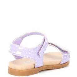 Best deal ✨ Copper Key ???? Girls' Cutsey Scalloped Polka Dot Ankle Strap ???? Sandals (Infant) Seashell Sand/white ???? -Copper Key Shop unnamed file 1901