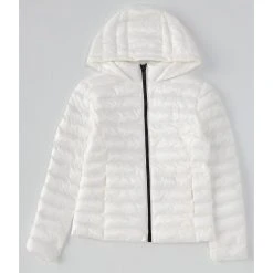 Wholesale ???? Copper Key Big ???? Girls 7-16 Channel Puffer Jacket Ivory ????