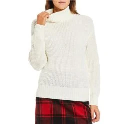 Hot Sale ???? Copper Key Turtleneck Knit Sweater Green ????