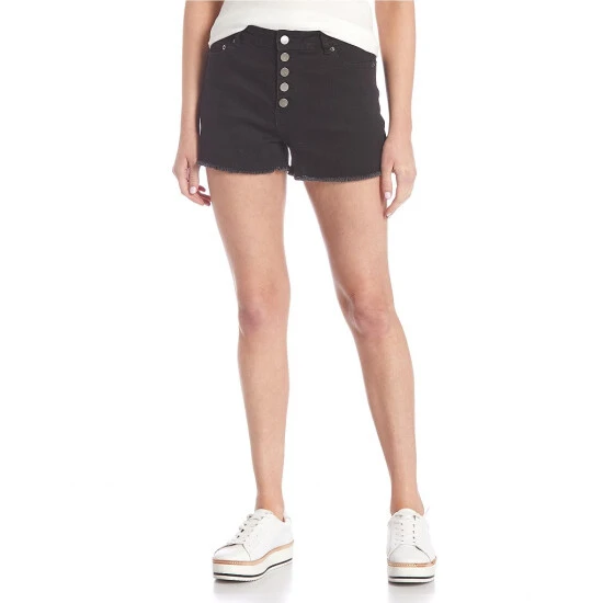 Brand new ???? Copper Key High Rise Button Front Frayed Hem Denim Shorts Medium Stonewash ???? 1 Brand new ???? Copper Key High Rise Button Front Frayed Hem Denim Shorts Medium Stonewash ????