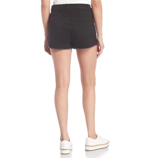 Brand new ???? Copper Key High Rise Button Front Frayed Hem Denim Shorts Medium Stonewash ???? 2 Brand new ???? Copper Key High Rise Button Front Frayed Hem Denim Shorts Medium Stonewash ???? - Image 2