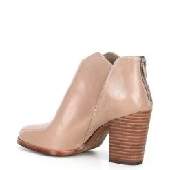 Top 10 ???? Copper Key Rockstar Leather Block Heel Booties Boho Taupe ❤️ -Copper Key Shop unnamed file 2