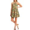 Brand new ???? Copper Key Floral Printed Tiered Halter ???? Dress Multi ????