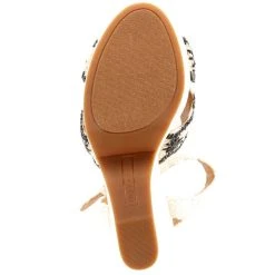 Outlet ???? Copper Key Wildflower Raffia Wrapped Platform Wedges Light Natural/black ❤️ -Copper Key Shop unnamed file 2036