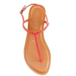Outlet ???? Copper Key ???? Summerbreak Braided Strap ???? Sandals Dark Papaya ???? -Copper Key Shop unnamed file 2104