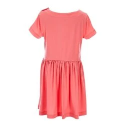 Discount ???? Copper Key Big ???? Girls 7-16 Short-Sleeve Babydoll ???? Dress Pink ???? -Copper Key Shop unnamed file 2118