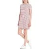 Best deal ❤️ Copper Key Stripe Ribbed Knit T-Shirt ???? Dress Red Multi ❤️