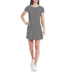 Best deal ❤️ Copper Key Stripe Ribbed Knit T-Shirt ???? Dress Red Multi ❤️ -Copper Key Shop unnamed file 2126