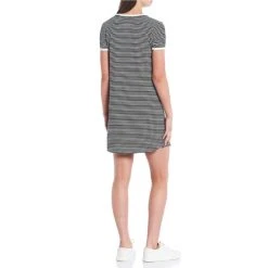 Best deal ❤️ Copper Key Stripe Ribbed Knit T-Shirt ???? Dress Red Multi ❤️ -Copper Key Shop unnamed file 2127