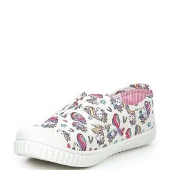 Hot Sale ❤️ Copper Key Adventure Wear ???? Girls' Budeee Washable Eyelet Unicorn Print ???? Sneakers (Toddler) Unicorn Multi ???? -Copper Key Shop unnamed file 2178