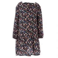 Discount ✨ Copper Key Little ???? Girls 2T-6X Floral Dropwaist ???? Dress Onyx Multi ❤️