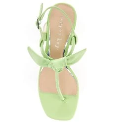 Cheap ✔️ Copper Key Teatime T-Strap Bow Block Heel Leather ???? Sandals Meadow ⭐ -Copper Key Shop unnamed file 2198