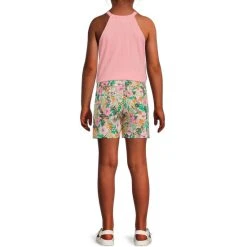 Buy ???? Copper Key Little ???? Girls 2T-6X Floral Tie-Front Shorts Multi ???? -Copper Key Shop unnamed file 2220