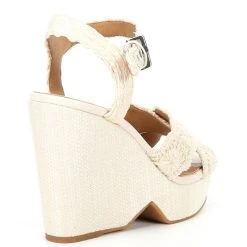 Best deal ???? Copper Key Wildflower Raffia Wrapped Wedges Ibiza Nude ✔️ -Copper Key Shop unnamed file 2326