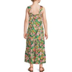Top 10 ⭐ Copper Key Big ???? Girls 7-16 Tiered Floral Square Neck Midi ???? Dress Multi ???? -Copper Key Shop unnamed file 2347