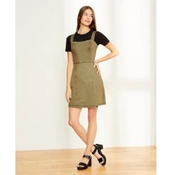 Promo ???? Copper Key Denim Faux Wrap ???? Dress Olive ???? -Copper Key Shop unnamed file 2398