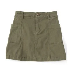 Top 10 ???? Copper Key Big ???? Girls 7-16 Patch Pocket Utility ???? Skirt Olive ????