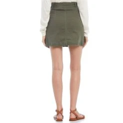 Coupon ???? Copper Key Belted Cargo Mini ???? Skirt Ivory ⭐ -Copper Key Shop unnamed file 2438