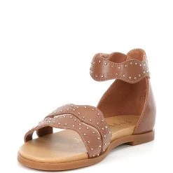 New ???? Copper Key ???? Girls' Zany Studded Ankle Strap ???? Sandals (Infant) Papaya ???? -Copper Key Shop unnamed file 2456
