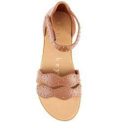 New ???? Copper Key ???? Girls' Zany Studded Ankle Strap ???? Sandals (Infant) Papaya ???? -Copper Key Shop unnamed file 2457