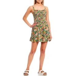 Hot Sale ???? Copper Key Coordinating High Rise Floral Printed Ruffle Mini ???? Skirt Multi ???? -Copper Key Shop unnamed file 2527