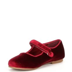 New ⌛ Copper Key ???? Girls' Darrling Velvet Velcro Mary Janes (Toddler) Evergreen ⌛ -Copper Key Shop unnamed file 273