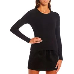 Flash Sale ???? Copper Key Long Sleeve Ribbed Knit Tee Ivory ???? -Copper Key Shop unnamed file 282