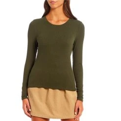 Flash Sale ???? Copper Key Long Sleeve Ribbed Knit Tee Ivory ???? -Copper Key Shop unnamed file 286