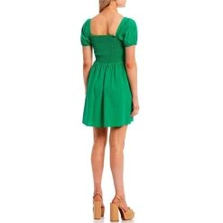 Buy ???? Copper Key Textured Puff Sleeve Smocked ???? Dress Black ???? -Copper Key Shop unnamed file 300