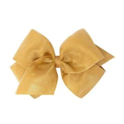 Deals ???? Copper Key ???? Girls King Pinch Clip Organza Hair Bow White ???? -Copper Key Shop unnamed file 325