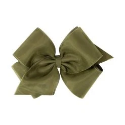 Deals ???? Copper Key ???? Girls King Pinch Clip Organza Hair Bow White ???? -Copper Key Shop unnamed file 329