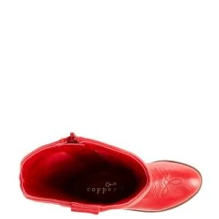 Budget ⭐ Copper Key ???? Girls' Leather Round Toe Western Cowboy ???? Boots (Toddler) White ???? -Copper Key Shop unnamed file 390