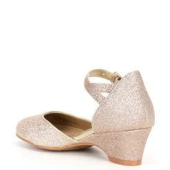 Deals ❤️ Copper Key ???? Girls' Fancee Glitter Covered Wedge ???? Heels (Toddler) Silver ???? -Copper Key Shop unnamed file 397