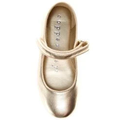 Outlet ✨ Copper Key ???? Girls' Darrling Leather Mary Janes (Youth) Sand Gold ✨ -Copper Key Shop unnamed file 480