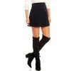 Promo ???? Copper Key High Rise Velveteen Mini ???? Skirt Black ????