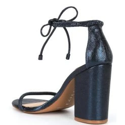 Wholesale ???? Copper Key Danceparty Rhinestone Suede ???? Dress ???? Sandals Seaport Navy ❤️ -Copper Key Shop unnamed file 491