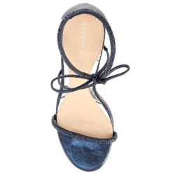 Wholesale ???? Copper Key Danceparty Rhinestone Suede ???? Dress ???? Sandals Seaport Navy ❤️ -Copper Key Shop unnamed file 493