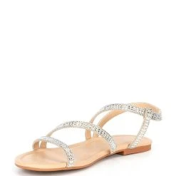 Hot Sale ???? Copper Key Moonlight Rhinestone ???? Sandals Bisque ???? -Copper Key Shop unnamed file 555