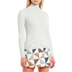 Coupon ???? Copper Key Ribbed Turtleneck Sweater Pine ????