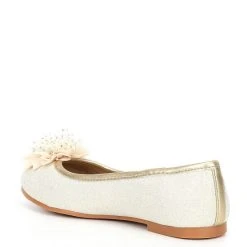 Deals ???? Copper Key ???? Girls' Surely Glitter Ballet Flats (Youth) Dusty Gold ???? -Copper Key Shop unnamed file 675