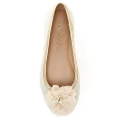 Deals ???? Copper Key ???? Girls' Surely Glitter Ballet Flats (Youth) Dusty Gold ???? -Copper Key Shop unnamed file 677