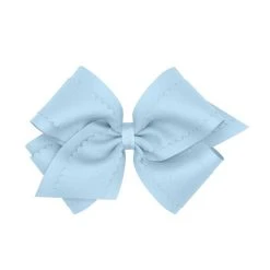 Cheap ⭐ Copper Key ???? Girls King Scallop Grosgrain Hair Bow Mandarin ????