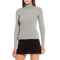 Coupon ???? Copper Key Ribbed Turtleneck Sweater Pine ???? -Copper Key Shop unnamed file 76