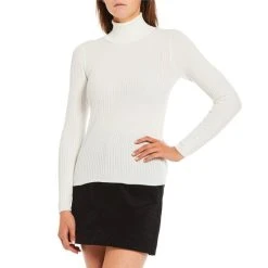 Coupon ???? Copper Key Ribbed Turtleneck Sweater Pine ???? -Copper Key Shop unnamed file 77