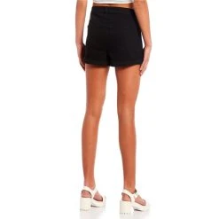 Cheap ???? Copper Key Mid Rise Rolled Cuff Frayed Hem Denim Shorts Medium Stonewash ???? -Copper Key Shop unnamed file 797