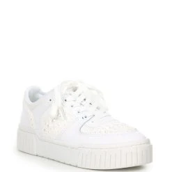 Coupon ???? Copper Key Jetsetter Pearl Detail ???? Sneakers White ✔️