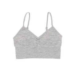 Promo ⭐ Copper Key ???? Girls Bonded Seamless Bra Heather Grey ????