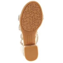 Discount ???? Copper Key ???? Girls' Charrming Glitzy Rhinestone Detail Strappy ???? Dress ???? Sandals (Toddler) Silver ???? -Copper Key Shop unnamed file 858