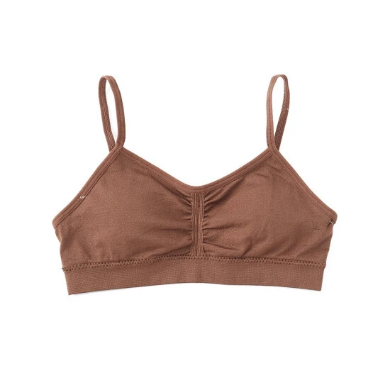 Wholesale ???? Copper Key ???? Girls Seamless Cropped Bra Chestnut ⌛ 1 Wholesale ???? Copper Key ???? Girls Seamless Cropped Bra Chestnut ⌛